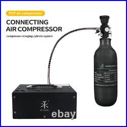 TUXING 22ci/0.36L 4500 PSI Compressed Air Matte Paintball Tank Carbon Fiber TUXING 22ci/0.36L 4500 PSI Compressed Air Matte Paintball Tank Carbon Fiber