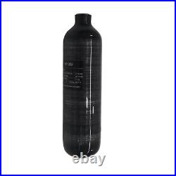 TUXING 300Bar Carbon Fiber PcpTank 1.1L/67Ci Gas Cylinder for PCP Rifle Hunting
