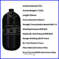 TUXING 300Bar Pcp Air Tank Carbon Fiber HPA Tank 2.7L for Pcp Rifle Gun M181.5 TUXING 300Bar Pcp Air Tank Carbon Fiber HPA Tank 2.7L for Pcp Rifle Gun M181.5