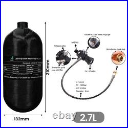 TUXING 300Bar Pcp Air Tank Carbon Fiber HPA Tank 2.7L with Filling Valve M181.5 TUXING 300Bar Pcp Air Tank Carbon Fiber HPA Tank 2.7L with Filling Valve M181.5