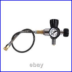 TUXING 300Bar Pcp Air Tank Carbon Fiber HPA Tank 2.7L with Filling Valve M181.5