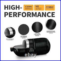 TUXING 300Bar Pcp Air Tank Carbon Fiber HPA Tank 2.7L with Filling Valve M181.5 TUXING 300Bar Pcp Air Tank Carbon Fiber HPA Tank 2.7L with Filling Valve M181.5