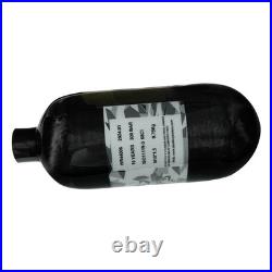 TUXING 4500PSI PCP Air Tank 1.12L/68Ci Carbon Fiber HPA Cylinder Paintball Tank