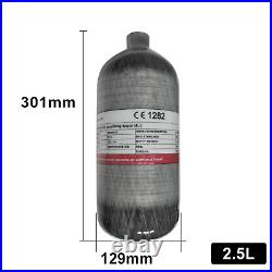 TUXING 4500Ps Pcp Air Tank 2.5L/153CU/2500CC Carbon Fiber HPA Tank Diving Tank TUXING 4500Ps Pcp Air Tank 2.5L/153CU/2500CC Carbon Fiber HPA Tank Diving Tank