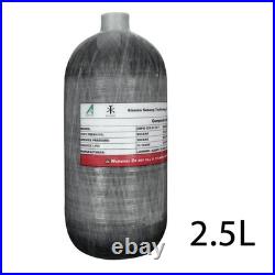 TUXING 4500Psi 2.5L/2500cc Carbon Fiber HPA Tank Paintball Hunting for PCP