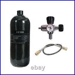 TUXING 4500Psi 2L Carbon Fiber Scuba Tank with Valve for Pcp Air Rifle M181.5