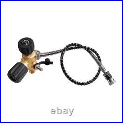 TUXING 4500Psi 2L Carbon Fiber Scuba Tank with Valve for Pcp Air Rifle M181.5