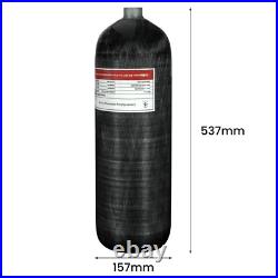 TUXING 4500Psi/300BAR Pcp 6.8L/414cu/6800cc Carbon Fiber HPA Air Tank with Valve