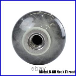 TUXING 4500Psi/300BAR Pcp 6.8L/414cu/6800cc Carbon Fiber HPA Air Tank with Valve