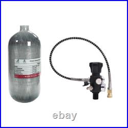 TUXING 4500Psi/300BAR Pcp Air Tank 2.5L/153cu Carbon Fiber HPA Tank with Valve