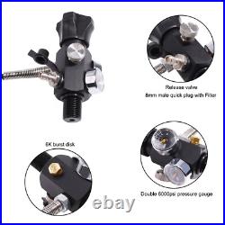 TUXING 4500Psi/300BAR Pcp Air Tank 2.5L/153cu Carbon Fiber HPA Tank with Valve