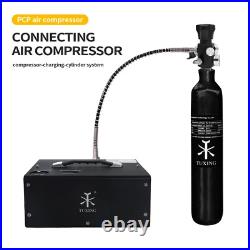 TUXING 4500Psi Carbon Fiber Air Cylinder 0.5L with Regulator ValveOutlet800Psi