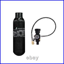 TUXING 4500Psi Pcp 0.22L 13Cu in 220cc Carbon Fiber Tank with Valve for Air Gun