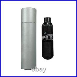 TUXING 4500Psi Pcp 0.22L 13Cu in 220cc Carbon Fiber Tank with Valve for Air Gun