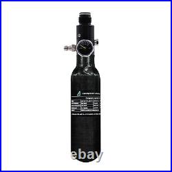 TUXING 4500Psi Pcp 0.22L Carbon Fiber Tank with Valve Output Pressure 800psi-M18