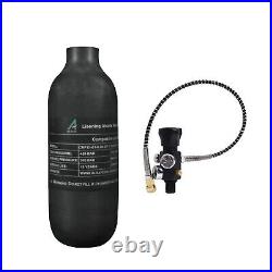 TUXING 4500Psi Pcp 0.36L/21Cu Carbon Fiber Tank with Valve for Air Gun(frosted)