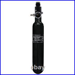 TUXING 4500Psi Pcp 0.37L Carbon Fiber Tank with Valve Output Pressure 800psi-M18