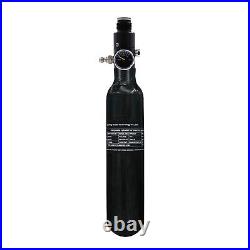 TUXING 4500Psi Pcp 0.3L 18Cu Carbon Fiber Tank with Valve Output Pressure1800psi