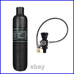 TUXING 4500Psi Pcp 0.48L/29Cu/480cc Carbon Fiber Tank with Valve for Air Gun