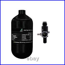 TUXING 4500Psi Pcp 1.5L 91Cu Carbon Fiber Tank with Valve Output Pressure1800psi