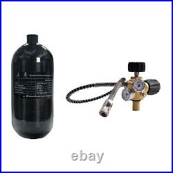 TUXING 4500Psi Pcp 2.5L Carbon Fiber HPA Tank with Valve for Air Gun M181.5