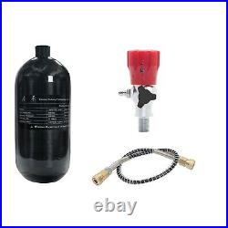 TUXING 4500Psi Pcp 2.5L Carbon Fiber HPA Tank with Valve for Air Gun M181.5