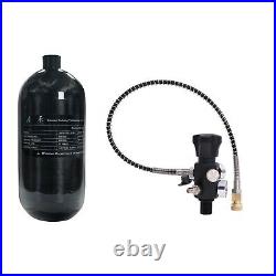 TUXING 4500Psi Pcp 2.5L Carbon Fiber HPA Tank with Valve for Air Gun M181.5