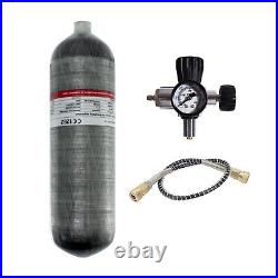 TUXING 4500Psi Pcp 4.7L 286Cu in 6800CC Carbon Fiber Tank with valve for Air Gun