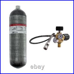 TUXING 4500Psi Pcp 4.7L 286Cu in 6800CC Carbon Fiber Tank with valve for Air Gun