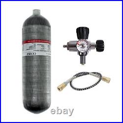 TUXING 4500Psi Pcp 4.7L 286Cu in 6800CC Carbon Fiber Tank with valve for Air Gun