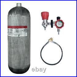 TUXING 4500Psi Pcp 9L 550Cu in 9000CC Carbon Fiber Tank with Valve for Air Gun