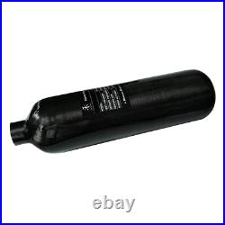 TUXING 4500Psi Pcp Air Tank 1.1L 67Cu in 1100cc Carbon Fiber HPA Tank for Rifle