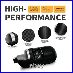 TUXING 4500Psi Pcp Air Tank 1.5L 91Cu Carbon Fiber Tank with Valve Output800psi TUXING 4500Psi Pcp Air Tank 1.5L 91Cu Carbon Fiber Tank with Valve Output800psi