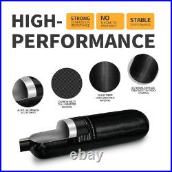 TUXING 4500Psi Pcp Air Tank 1.6L 97Cu Carbon Fiber Tank with regulator(2200psi) TUXING 4500Psi Pcp Air Tank 1.6L 97Cu Carbon Fiber Tank with regulator(2200psi)