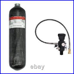 TUXING 4500Psi Pcp Air Tank 3L 30Cu Carbon Fiber HPA Tank with Valve for Air Gun