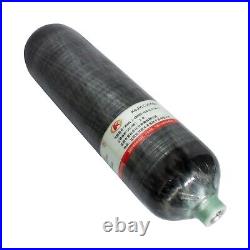 TUXING 4500Psi Pcp Air Tank 3L 30Cu Carbon Fiber HPA Tank with Valve for Air Gun