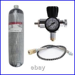 TUXING 4500Psi Pcp Air Tank 3L Carbon Fiber HPA Tank with Valve for Air Gun