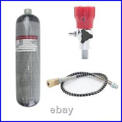 TUXING 4500Psi Pcp Air Tank 3L Carbon Fiber HPA Tank with Valve for Air Gun