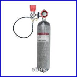 TUXING 4500Psi Pcp Air Tank 3L Carbon Fiber HPA Tank with Valve for Air Gun