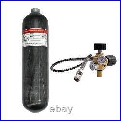 TUXING 4500Psi Pcp Air Tank 3L Carbon Fiber HPA Tank with Valve for Air Gun