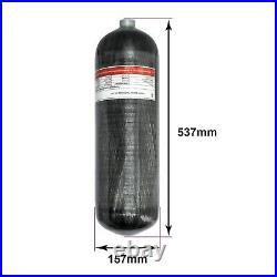 TUXING 4500Psi Pcp Air Tank 6.8L 414Cu Carbon Fiber HPA Tank for Air Gun