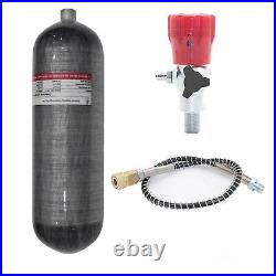 TUXING 4500Psi Pcp Air Tank 6.8L Carbon Fiber HPA Tank with Valve for Air Gun