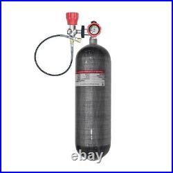 TUXING 4500Psi Pcp Air Tank 6.8L Carbon Fiber HPA Tank with Valve for Air Gun