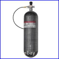 TUXING 4500Psi Pcp Air Tank 6.8L Carbon Fiber HPA Tank with Valve for Air Gun