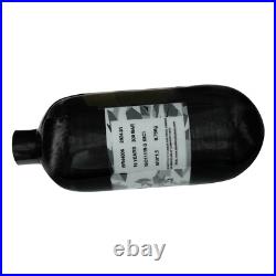 TUXING 4500Psi Pcp Tank 1.12L Carbon Fiber HPA Tank with Valve (Output2200psi) TUXING 4500Psi Pcp Tank 1.12L Carbon Fiber HPA Tank with Valve (Output2200psi)