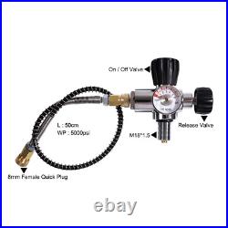TUXING 4500Psi Pcp Tank Carbon Fiber HPA Tank 4.7L with Filling Station M181.5 TUXING 4500Psi Pcp Tank Carbon Fiber HPA Tank 4.7L with Filling Station M181.5