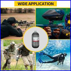 TUXING 4500PsiPcp Air Tank 2.5L/153cu Carbon Fiber HPA Tank with Valve M181.5 TUXING 4500PsiPcp Air Tank 2.5L/153cu Carbon Fiber HPA Tank with Valve M181.5