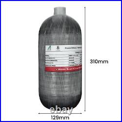 TUXING 4500PsiPcp Air Tank 2.5L/153cu Carbon Fiber HPA Tank with Valve M181.5 TUXING 4500PsiPcp Air Tank 2.5L/153cu Carbon Fiber HPA Tank with Valve M181.5