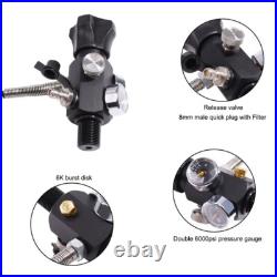 TUXING 4500psi PCP Air Tank 0.3L Carbon Fiber Paintball HPA Tank with Valve