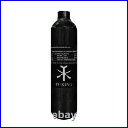 TUXING 4500psi PCP Air Tank, 0.42L PCP Carbon Fiber Scuba Cylinder Paintball Tank